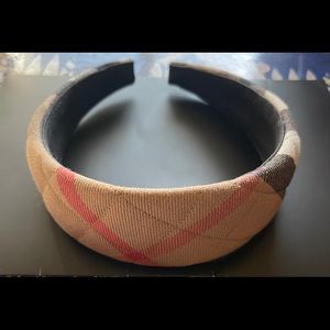 SOLD authentic burberry head band